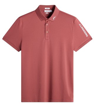 J.Lindeberg Tour Tech Slim Fit herr polo, apple butter