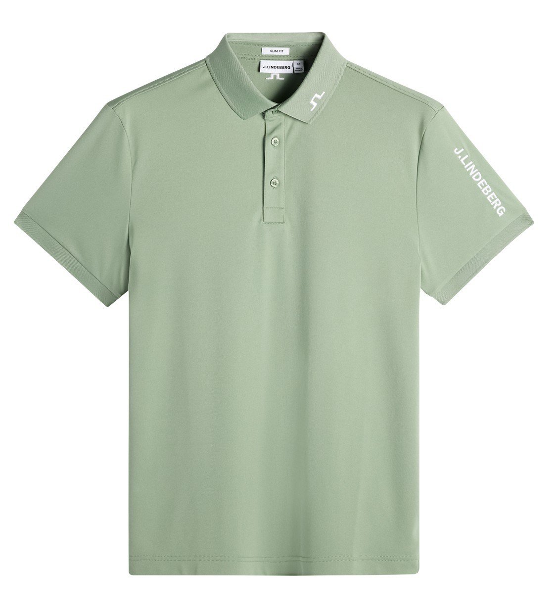 J.Lindeberg Tour Tech Slim Fit herr polo, hedge green