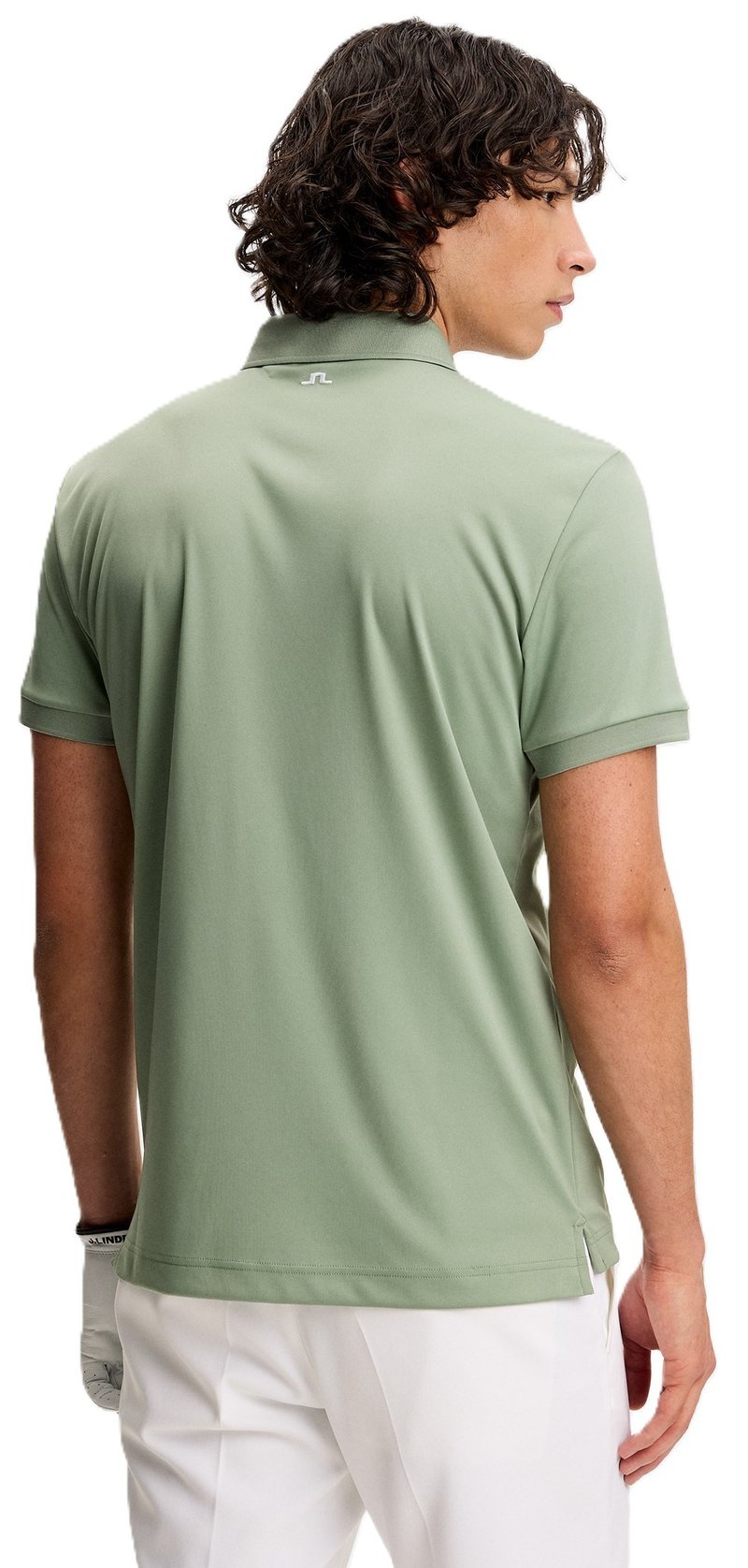 J.Lindeberg Tour Tech Slim Fit herr polo, hedge green