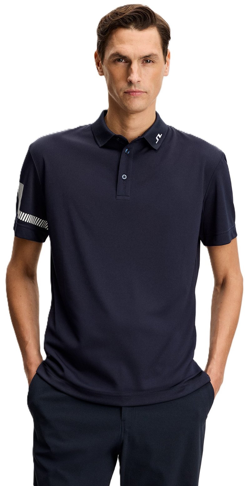 J.Lindeberg Heath herr polo, JL Navy