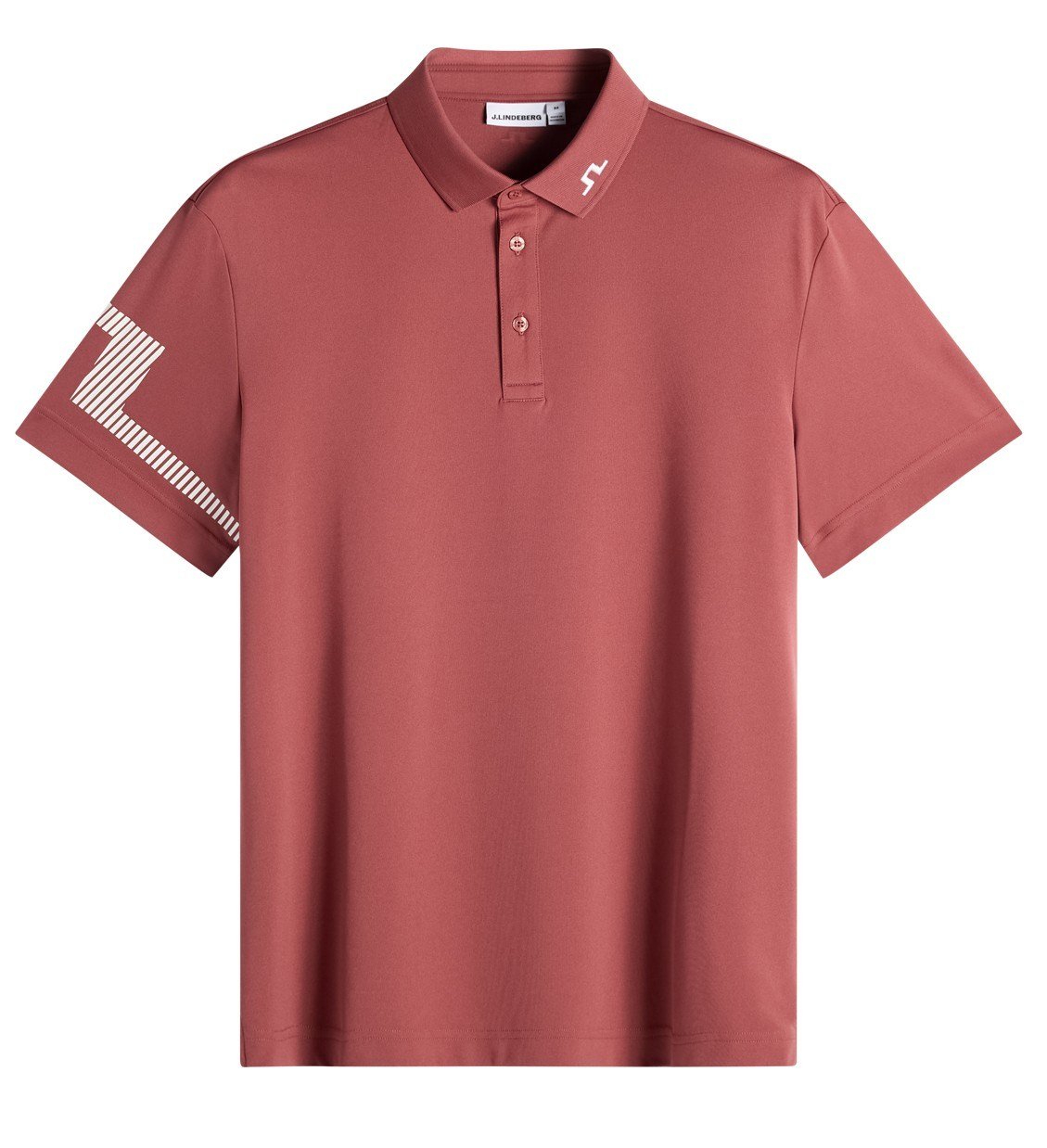 J.Lindeberg Heath herr polo, apple butter
