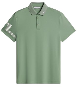 J.Lindeberg Heath herr polo, hedge green