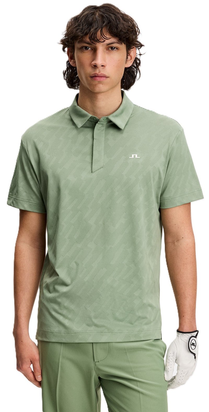 J.Lindeberg Wilhelm herr polo, hedge green