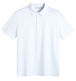 J.Lindeberg Tod Print herr polo, flight bridge white sky