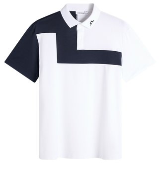 J.Lindeberg Rody herr polo, vit