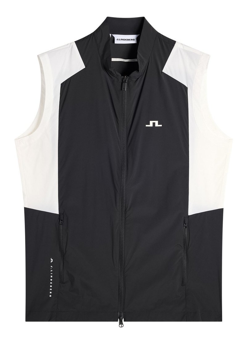 J.Lindeberg Jacs Zip herr väst, svart