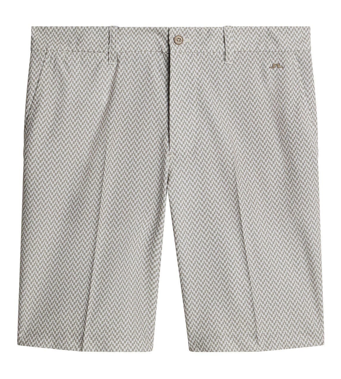 J.Lindeberg Eloy Print herr shorts, bridge stack brindle