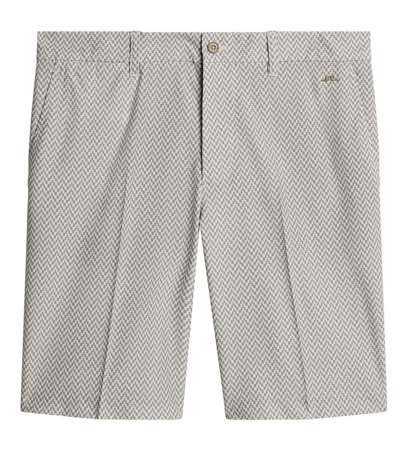 J.Lindeberg Eloy Print herr shorts, bridge stack brindle