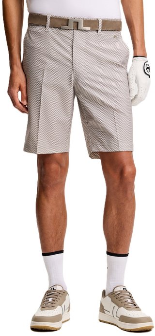 J.Lindeberg Eloy Print herr shorts, bridge stack brindle
