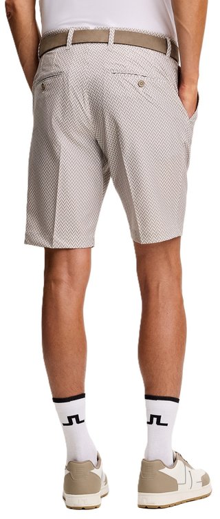 J.Lindeberg Eloy Print herr shorts, bridge stack brindle