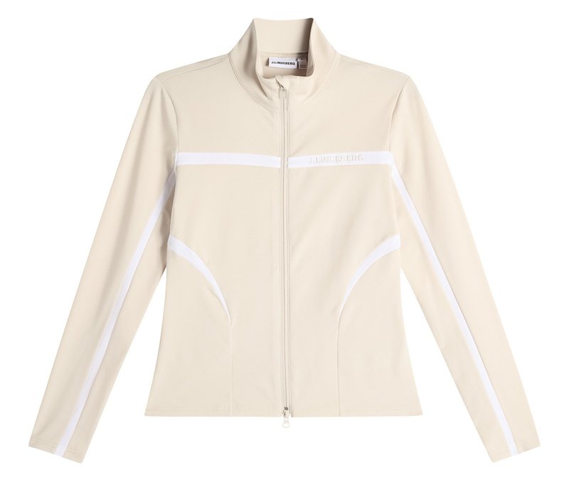 J.Lindeberg Janice Mid Layer damtröja, moonbeam