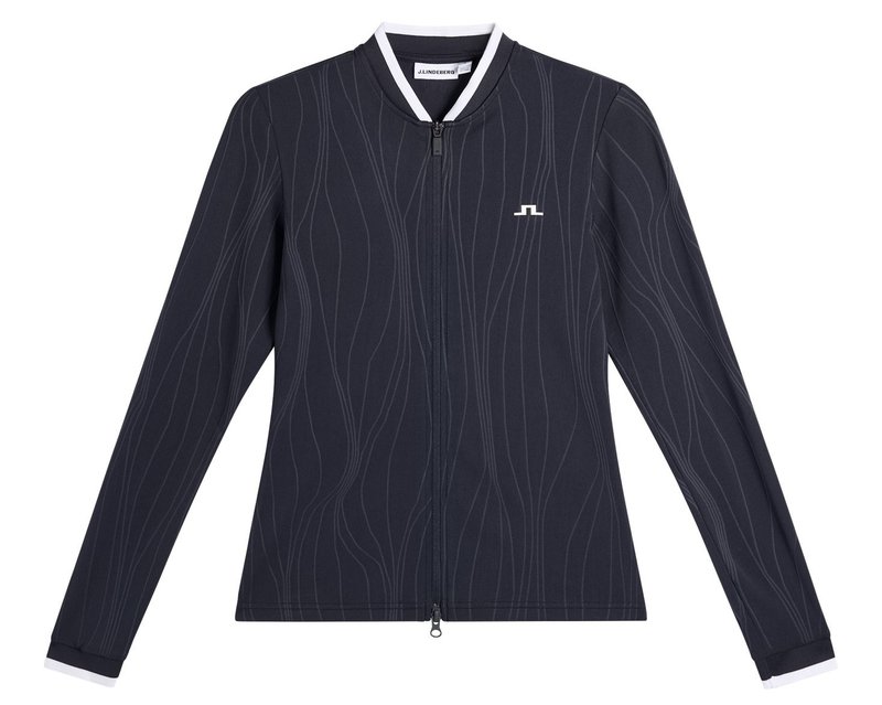 J.Lindeberg Susanna Mid Layer dam sweatshirt, JL Navy