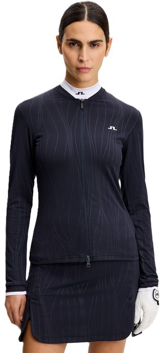 J.Lindeberg Susanna Mid Layer dam sweatshirt, JL Navy
