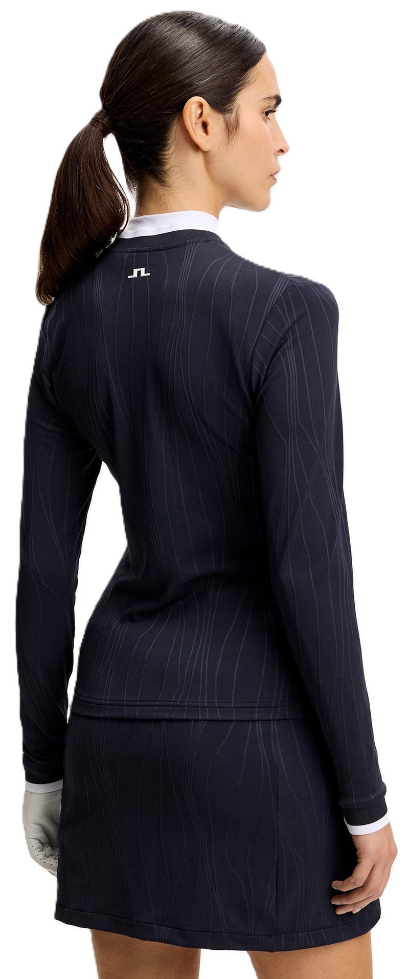 J.Lindeberg Susanna Mid Layer dam sweatshirt, JL Navy
