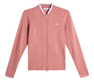 J.Lindeberg Susanna Mid Layer dam sweatshirt, withered rose