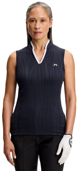 J.Lindeberg Mila Sleeveless dam topp, JL Navy