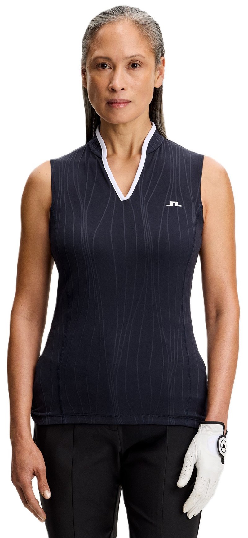 J.Lindeberg Mila Sleeveless dam topp, JL Navy