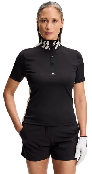 J.Lindeberg Pip dam polo, svart