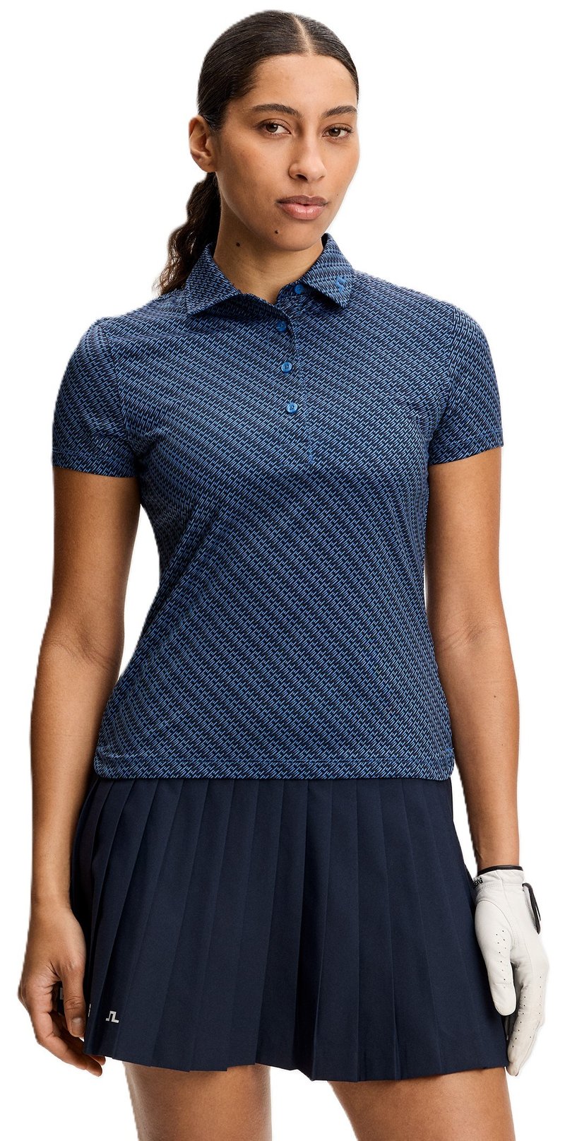 J.Lindeberg Caitlyn dam polo, flight bridge navy fed