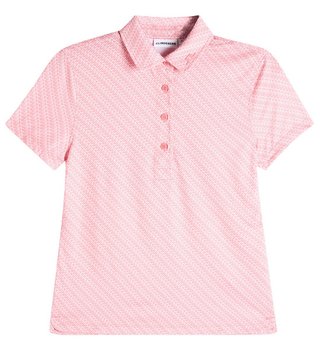 J.Lindeberg Caitlyn dam polo, flight bridge flamingo