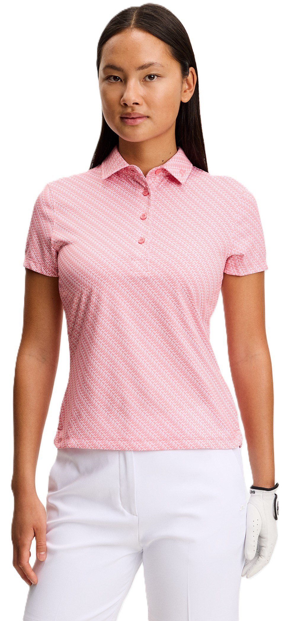 J.Lindeberg Caitlyn dam polo, flight bridge flamingo