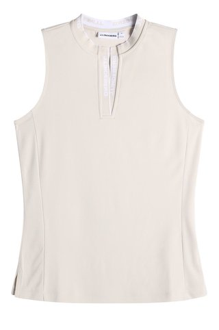 J.Lindeberg Leya Sleeveless dampolo, moonbeam