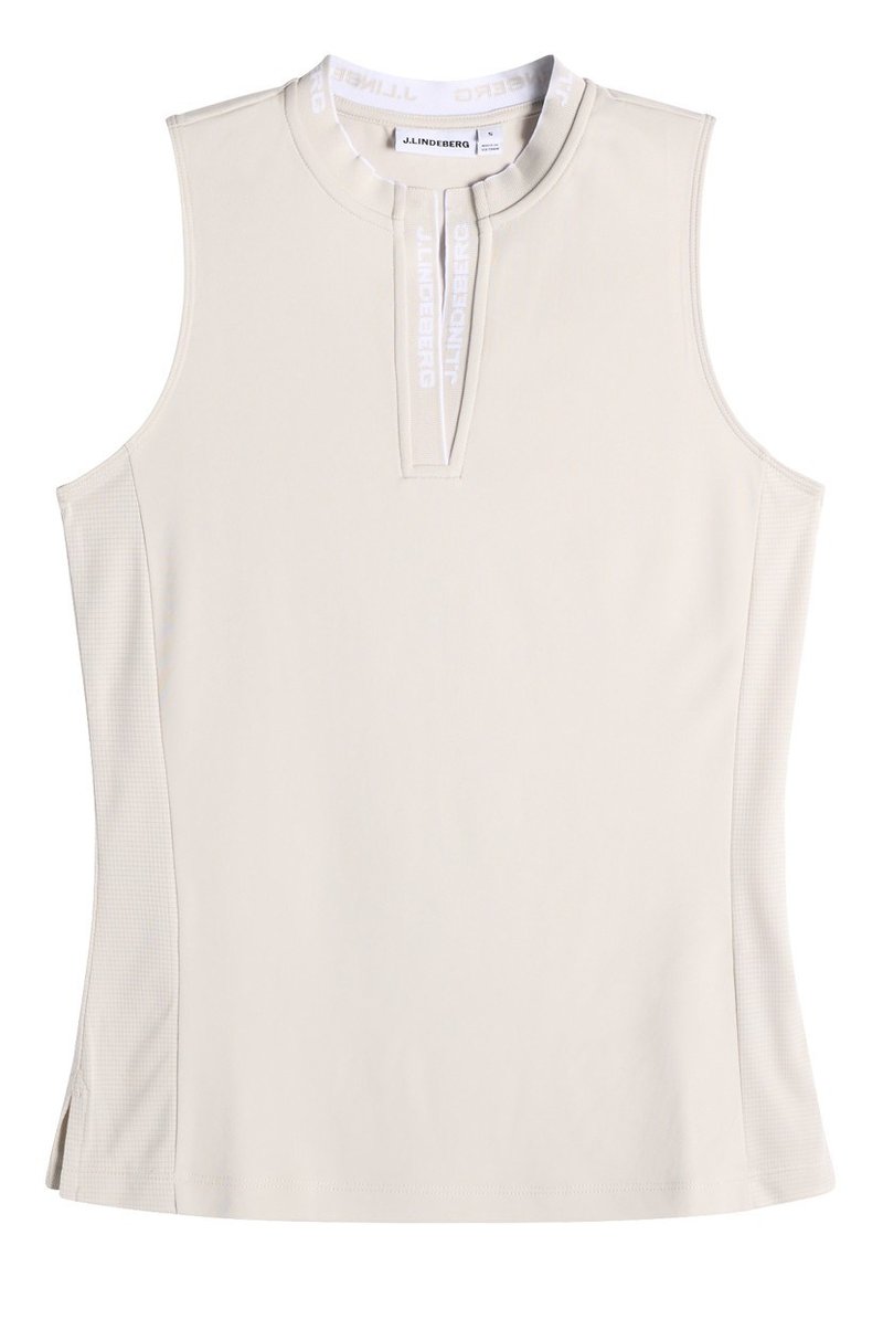 J.Lindeberg Leya Sleeveless dampolo, moonbeam