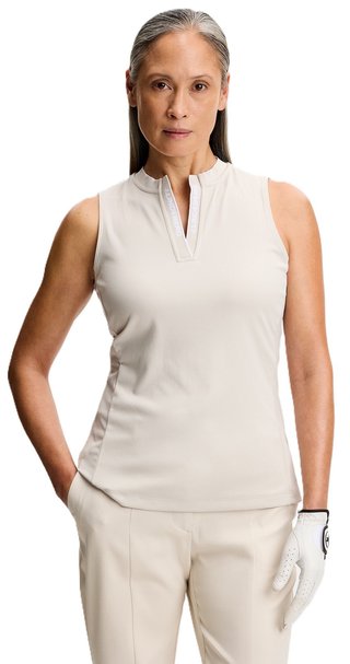 J.Lindeberg Leya Sleeveless dampolo, moonbeam