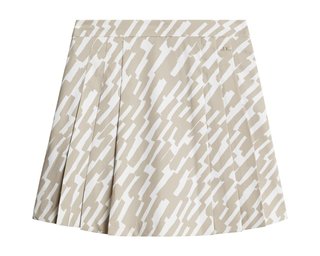 J.Lindeberg Alesia Print dam skort, oak island fossil