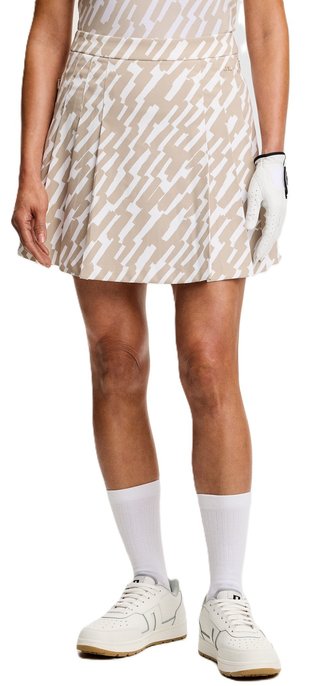 J.Lindeberg Alesia Print dam skort, oak island fossil