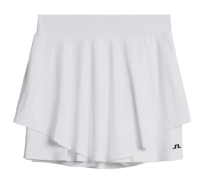 J.Lindeberg Milly dam kjolshorts, vit