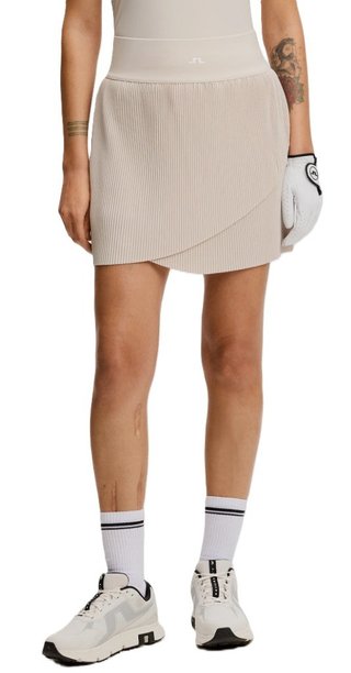 J.Lindeberg Brit dam kjolshorts, moonbeam