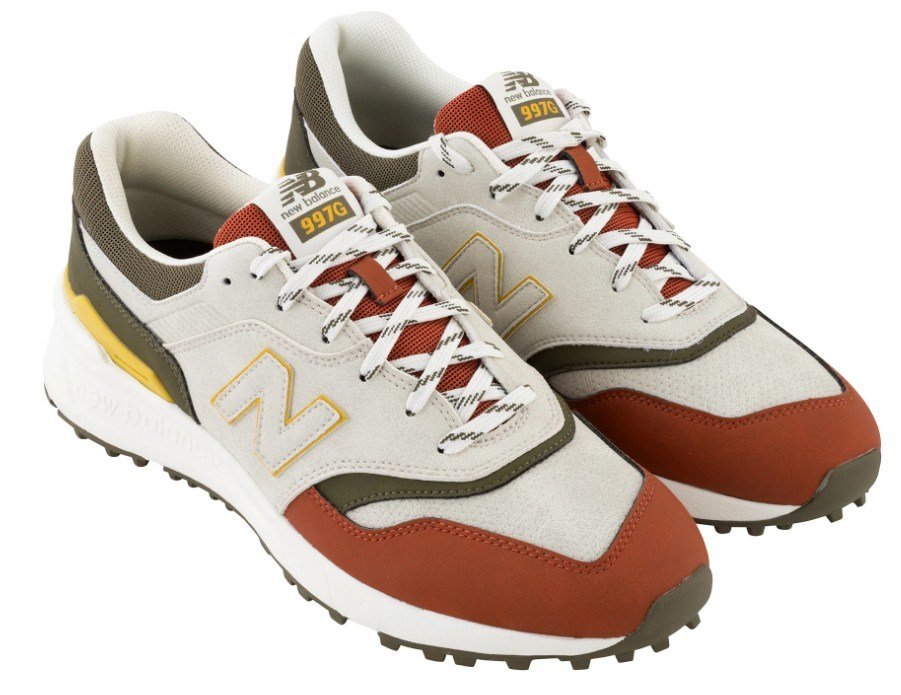 New Balance New Balance Golf 997 SL herr golfskor, beige