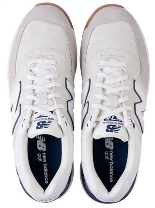 New Balance 574 Greens V2 SL herr golfskor, beige