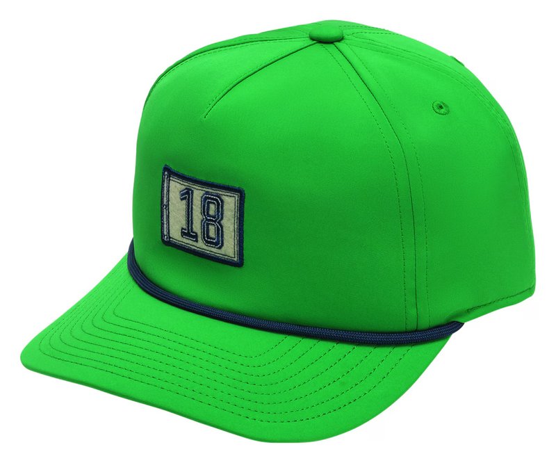 FootJoy FJ Panel - 18th Hole unisex keps, grön