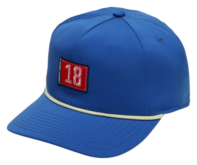 FootJoy FJ Panel - 18th Hole unisex keps, blå