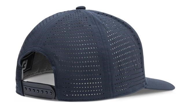 FootJoy Perforated Trucker herr keps, navy