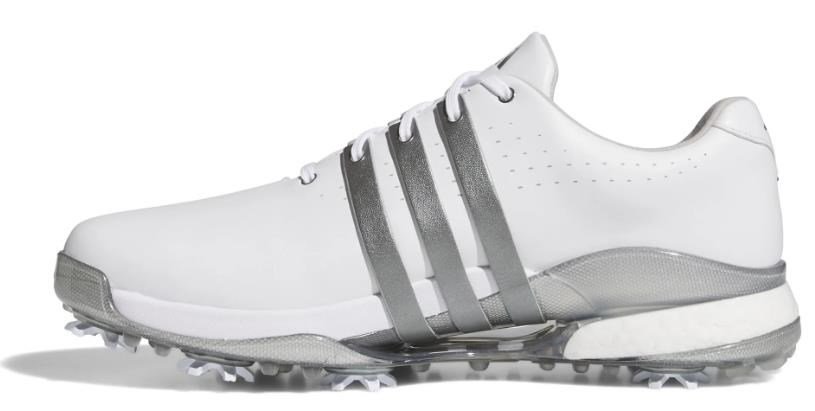Adidas Tour360 24 herr golfskor, vit/grå