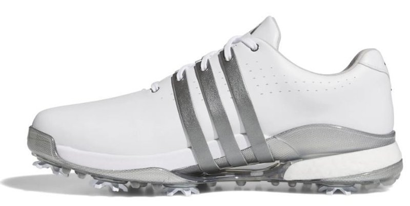 Adidas Tour360 24 herr golfskor, vit/grå