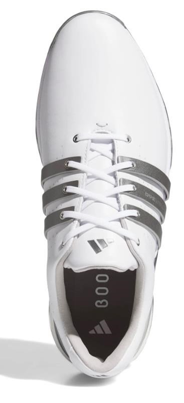 Adidas Tour360 24 herr golfskor, vit/grå