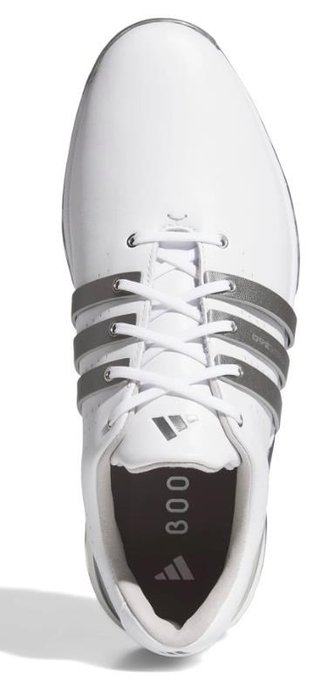 Adidas Tour360 24 herr golfskor, vit/grå