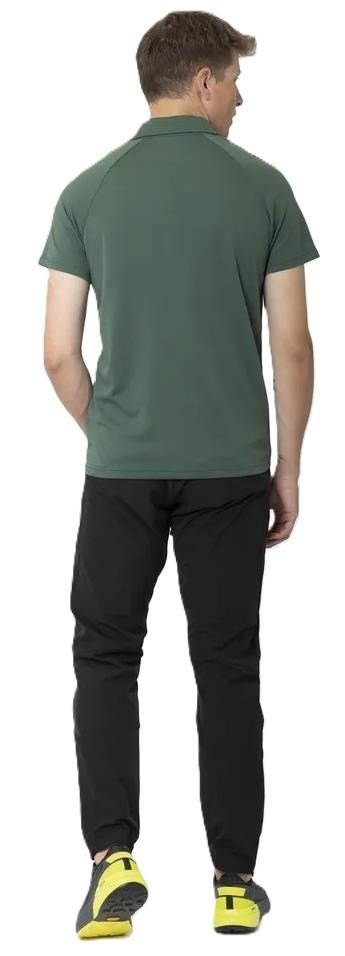 2117 of Sweden Fröseke Technical Pique herr polo, forest green