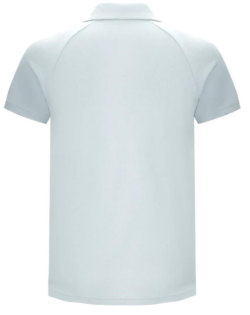 2117 of Sweden Fröseke Technical Pique herr polo, pearl blue