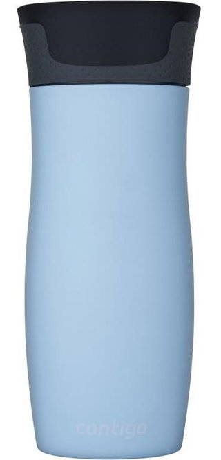 Contigo Contigo West Loop Travel Mug 470 ml golfmugg, isblå