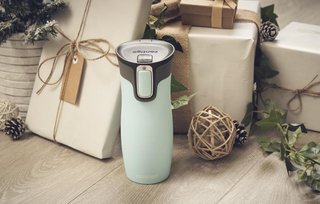 Contigo Contigo West Loop Travel Mug 470 ml golfmugg, isblå