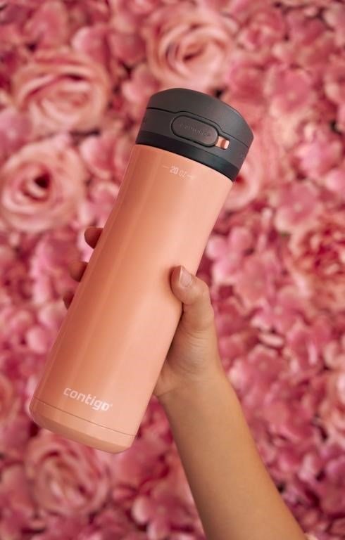 Contigo Jackson Chill Thermo drinkflaska 590 ml, pink lemonade