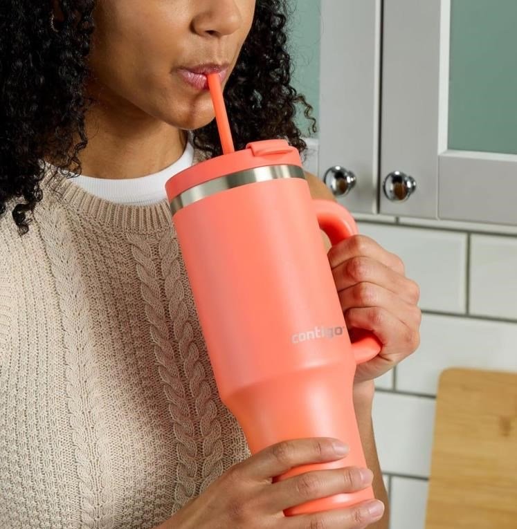 Contigo Contigo Thermalock Tumbler mugg 1200 ml, korall