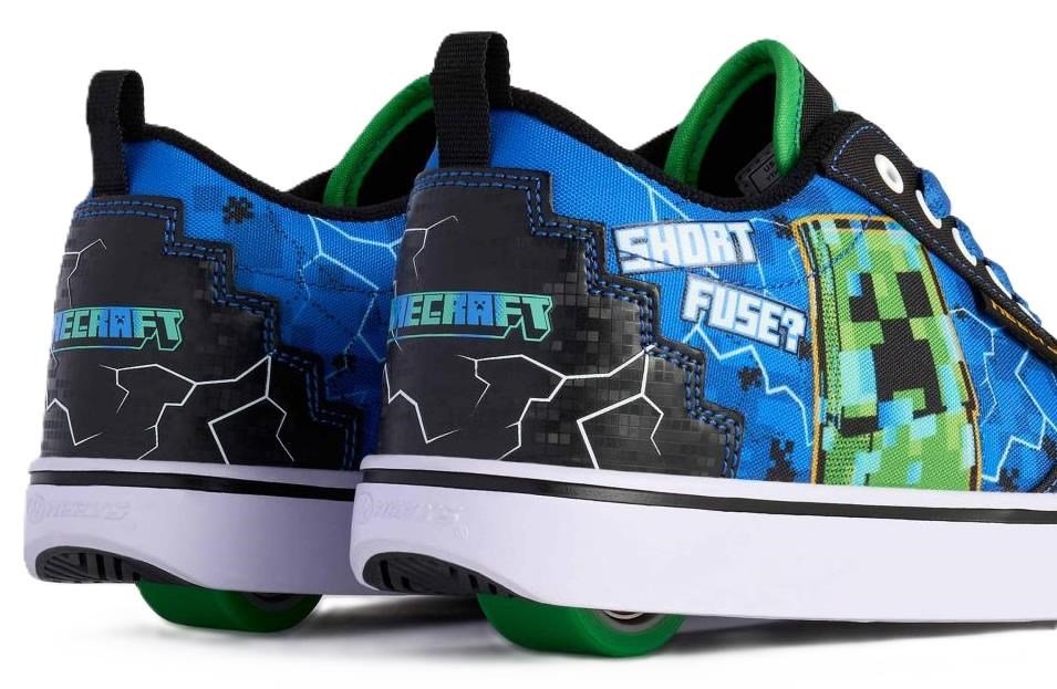 Heelys Minecraft Kama HE04212102 golfsko, vit/svart/grön