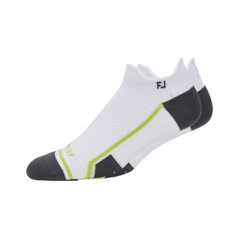 Footjoy Tech D.R.Y. Roll Tab herrsockor, vita