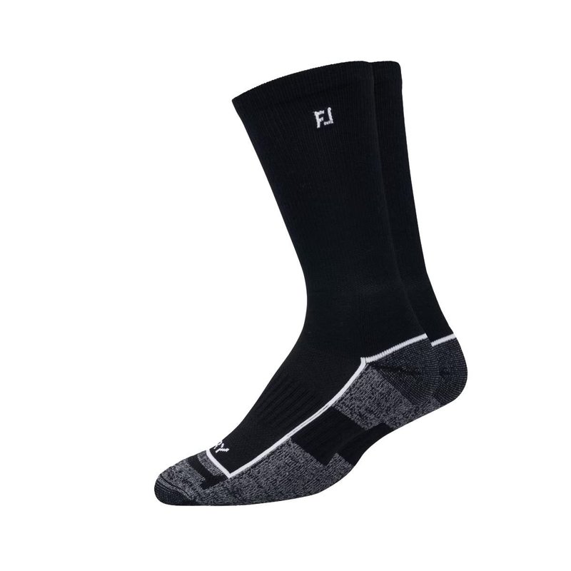 FootJoy ProDry Crew herr strumpor, svarta, EUR 39-46 (par)